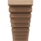 Ekena Millwork 11"W x 33"D x 22"H Classic Landon Rough Cedar Woodgrain TimberThane Corbel, Primed Tan CORUR11X33X22LANRCPR - alternate 6